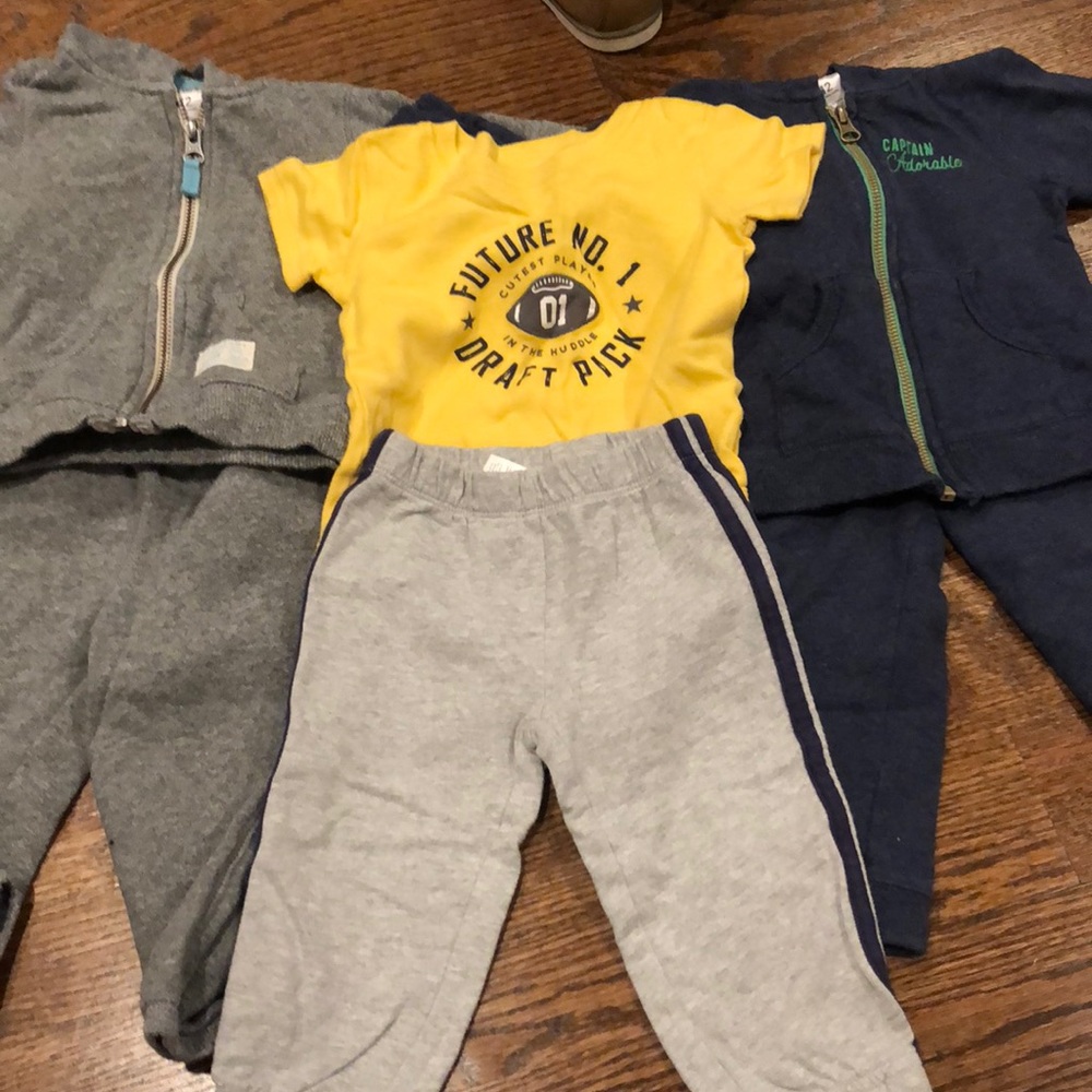 12m boys Carters set bundle